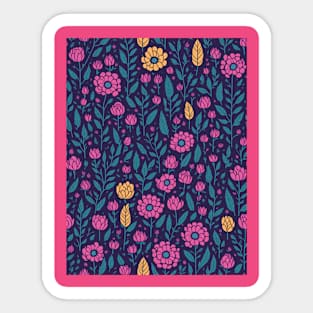 floral pattern Sticker